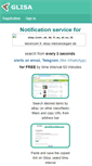 Mobile Screenshot of galerts.net
